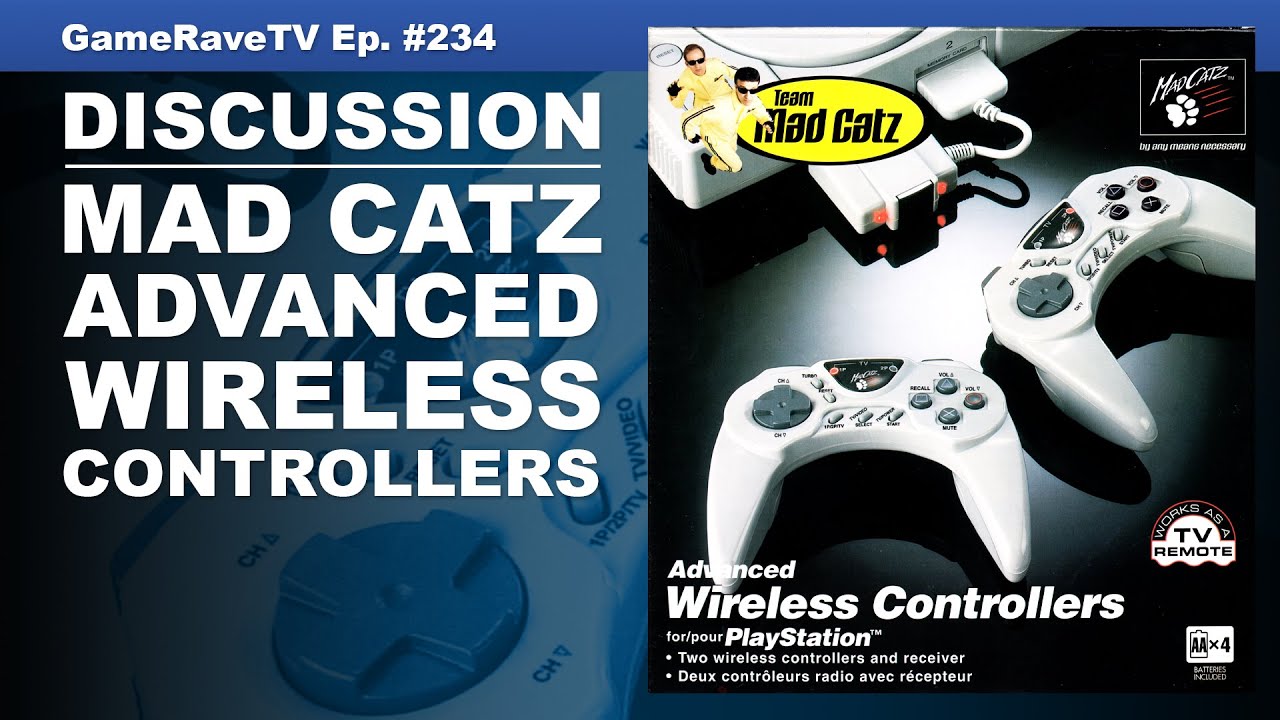 Mad Catz Advanced Wireless Controllers Review | Game-Rave TV Ep. 234