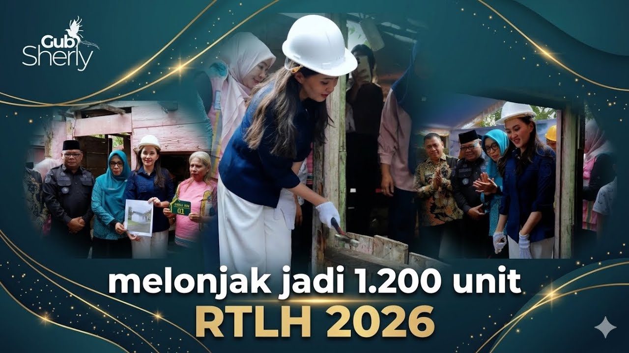 Balajar dari Pengalaman | GubSherly pakai aplikasi perketat Pengawasan Proyek 1.200 RTLH MALUT