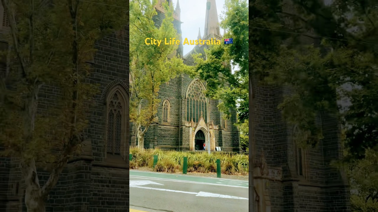 Outside View from Melbourne Tram 🚋 | City Life Australia 🇦🇺