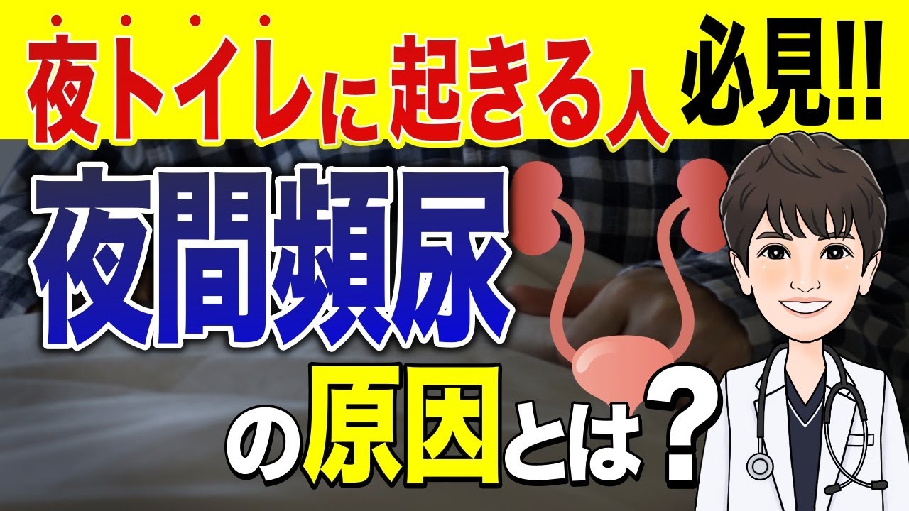 夜間頻尿の症状や原因について泌尿器科専門医が解説 | 夜に トイレ に起きる 人や トイレ が近い人はぜひご覧ください | 排尿日誌を活用する事はとても大切です 【 医師が解説 】