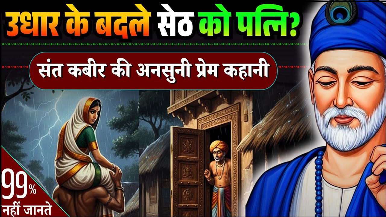 जब उधार के बदले साहूकार के घर रात में पत्नी लेकर गए कबीरदास || लोई और कबीर की प्रेम कहानी | Kabirdas