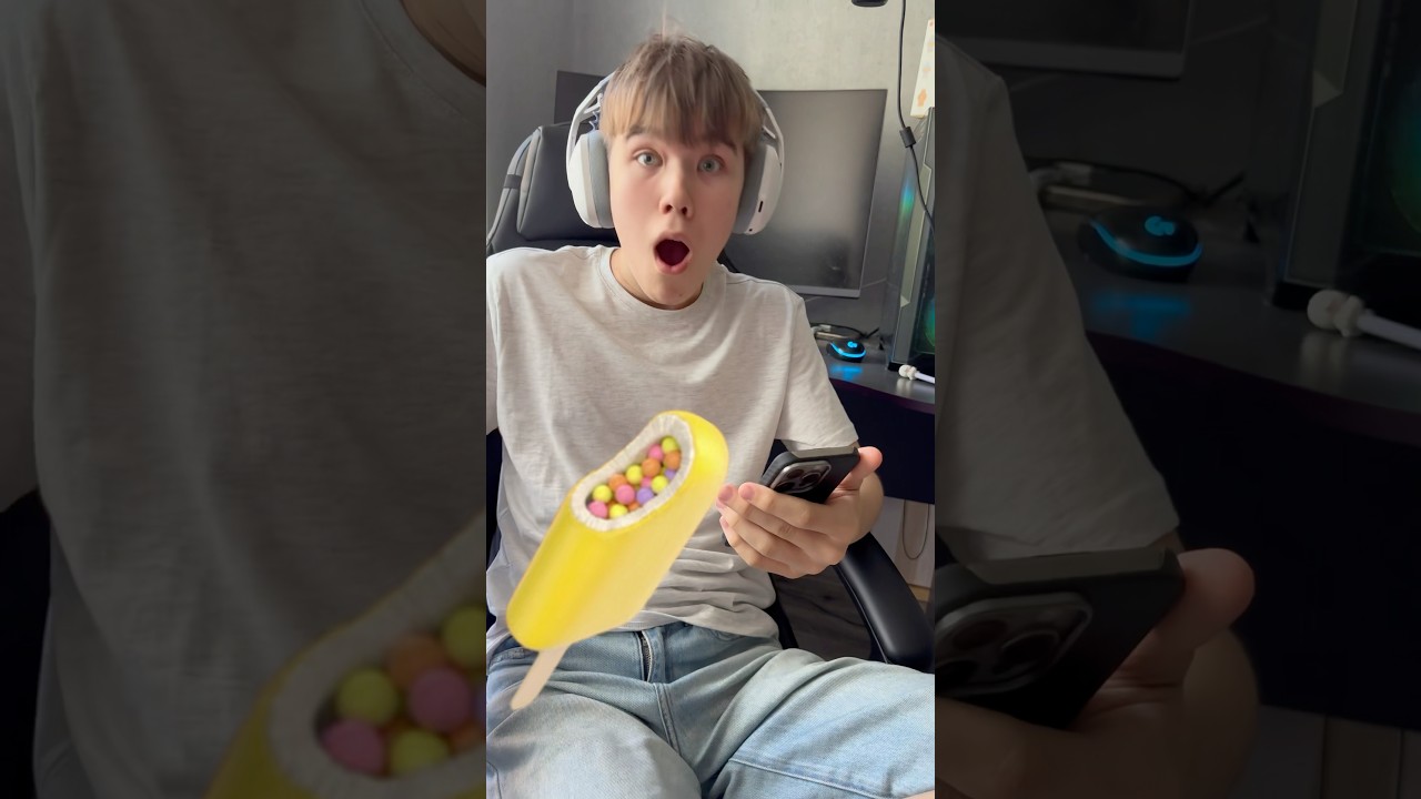 ТРЕНДОВОЕ МОРОЖЕННОЕ ИЗ ТИК ТОКА😱#shorts