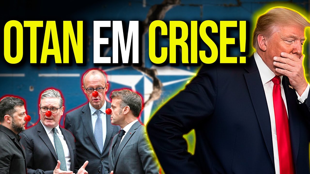 RACHA NA OTAN: Trump EXPÕE FRAQUEZA DA EUROPA