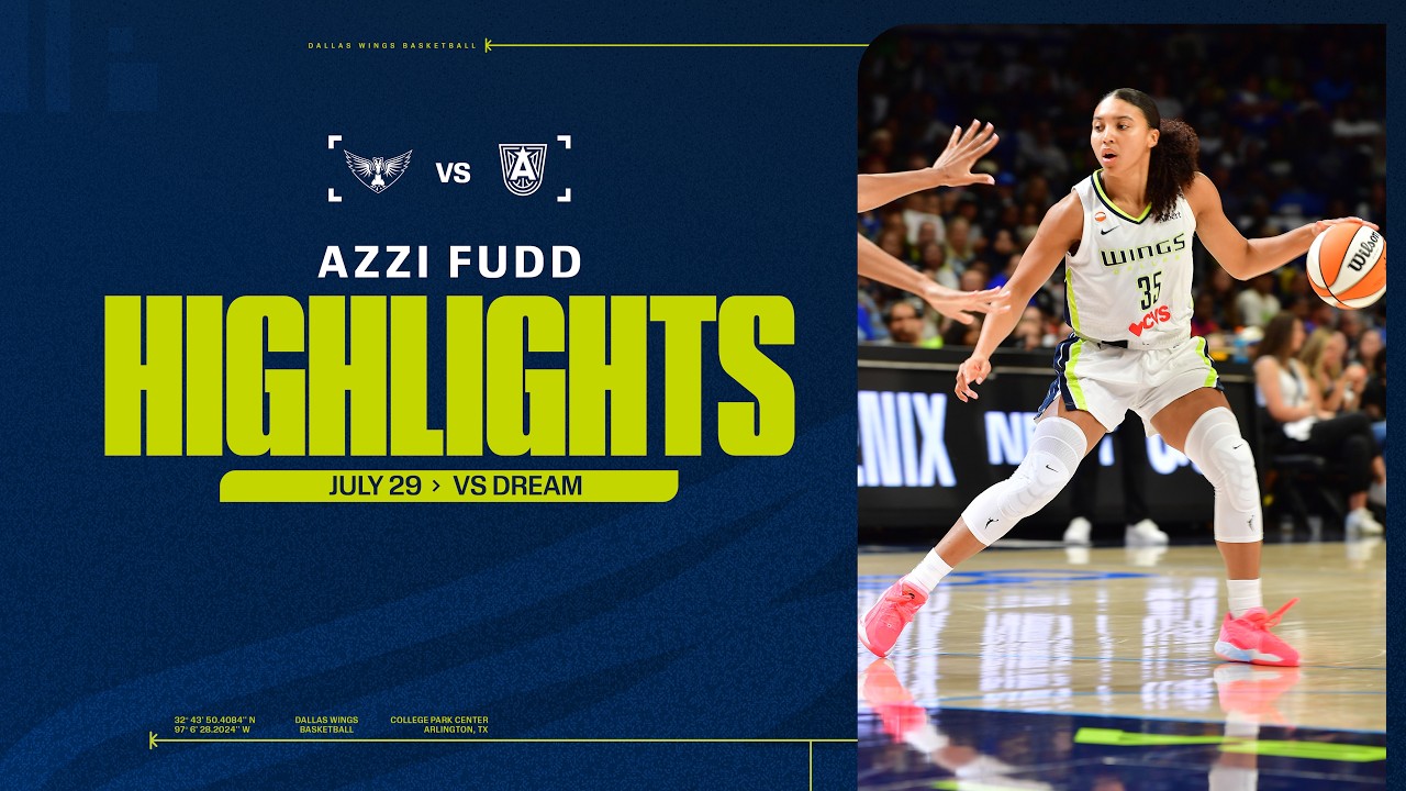 Highlights: Azzi Fudd Stays Hot with 20 Points vs Atlanta Dream | 7.29.26