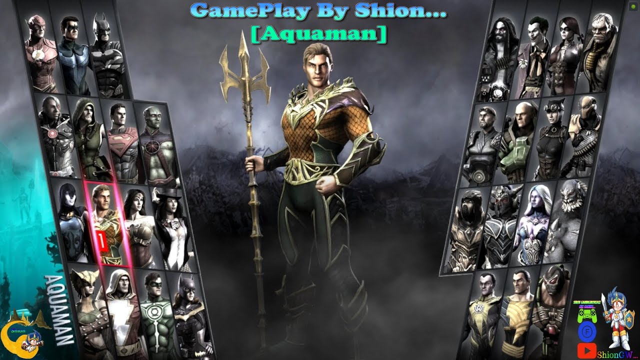 Injustice - Gods Among Us - UE - [GamePlay!!!] {PART9 - ARCADE} [Aquaman] (SHION) 😄🐲🎮🇵🇹