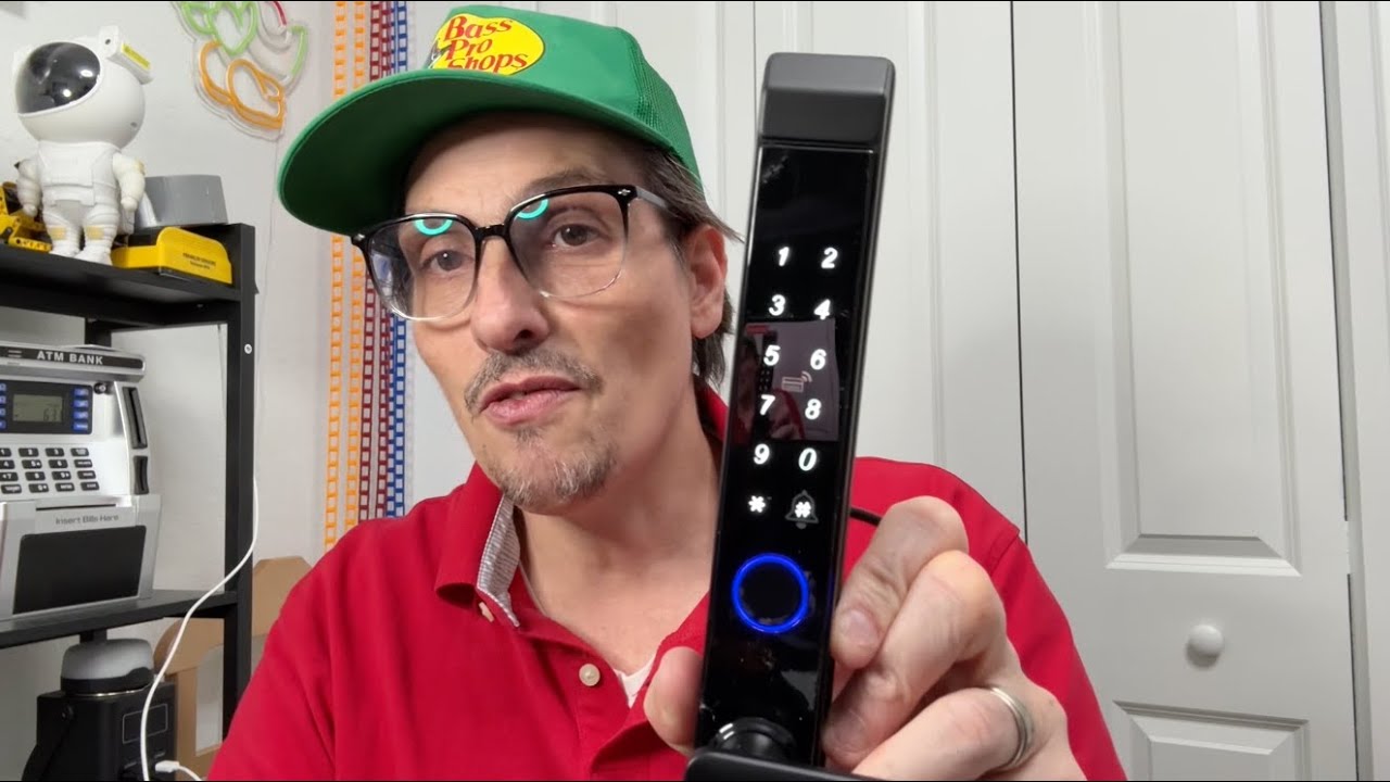 JNZCH Sliding Door Smart Lock &ndash; Fingerprint, App Control & Key Access for Patio and Home Security