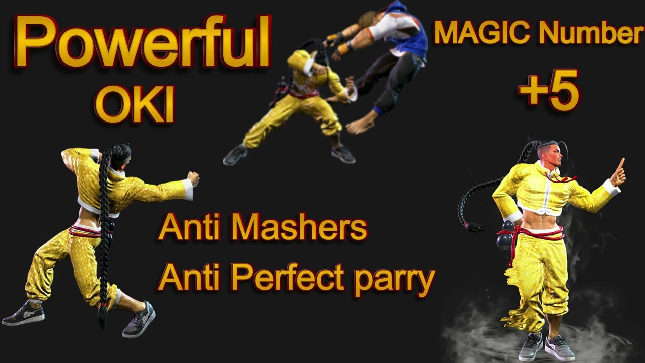 Street Fighter 6 : Jamie powerful OKI Anti Mashers/Perfect parry