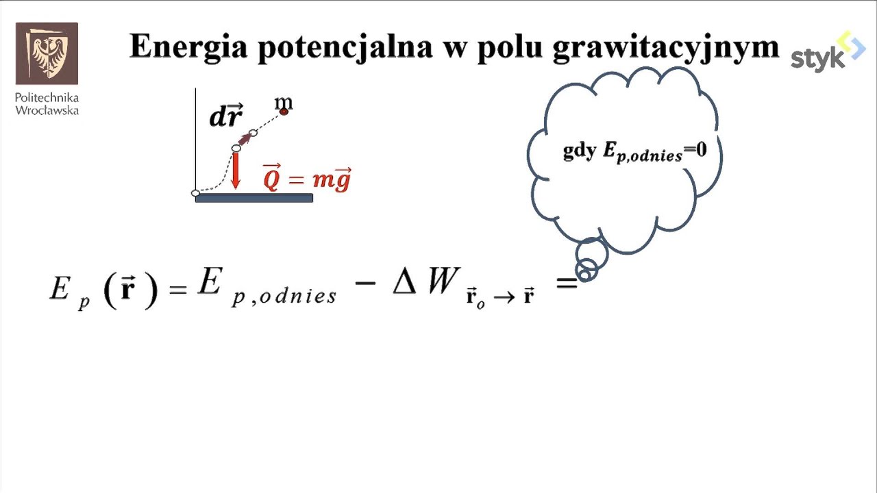 Fizyka I odc. 28 - Siły zachowawcze. Energia potencjalna