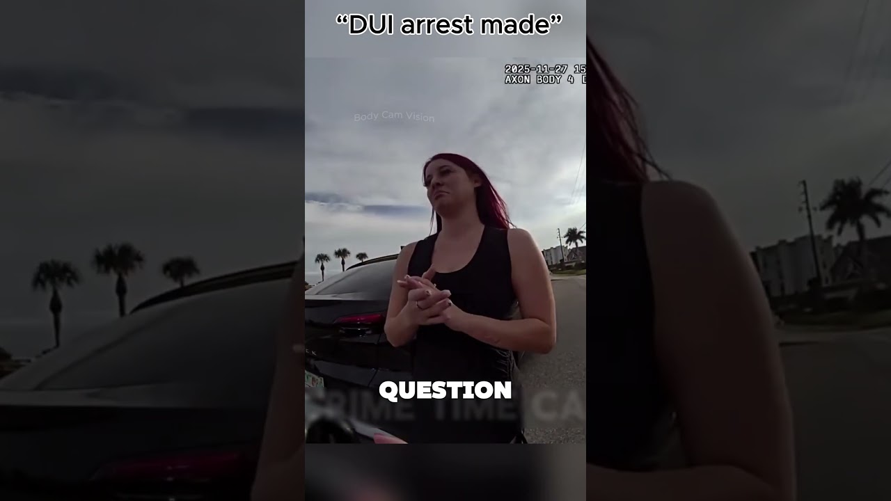 Denied Drinking, Failed Every Test &mdash; DUI Arrest on Bodycam