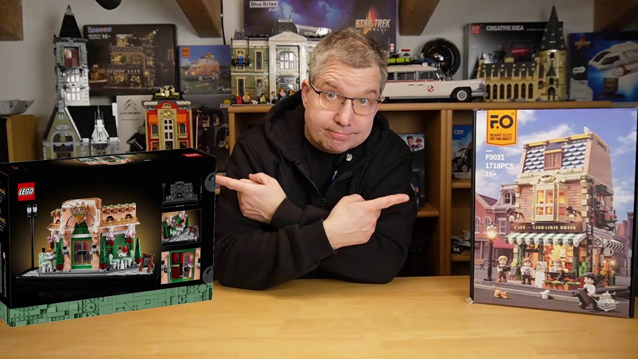 Welches Cafe gewinnt ? Lego Cafe Fleur vs. Funwhole Cafe F9031