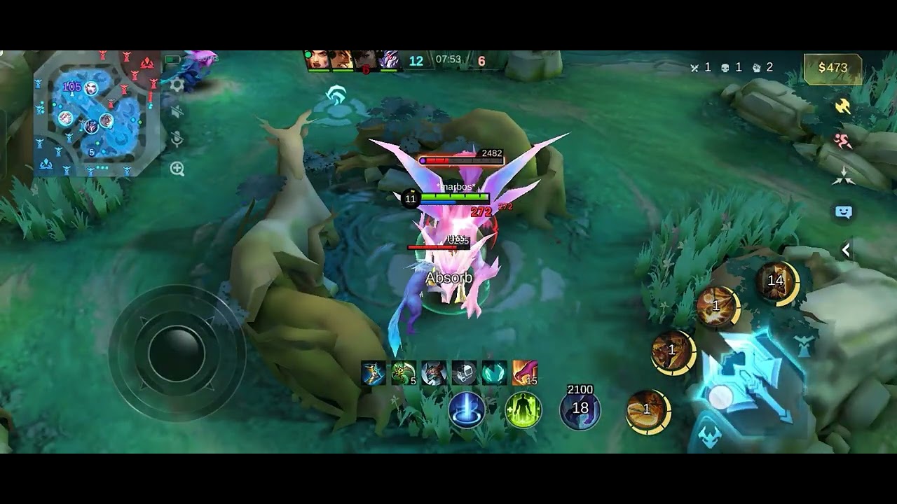 Ketika lagi seru melawan musuh Freya datang sebagai pahlawan membuat tim menang💪🎮▶️