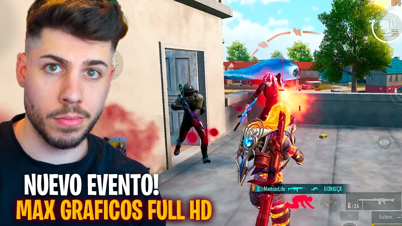 SE VE ÉPICO jugar EL NUEVO EVENTO en MÁXIMOS GRÁFICOS PUBG MOBILE!
