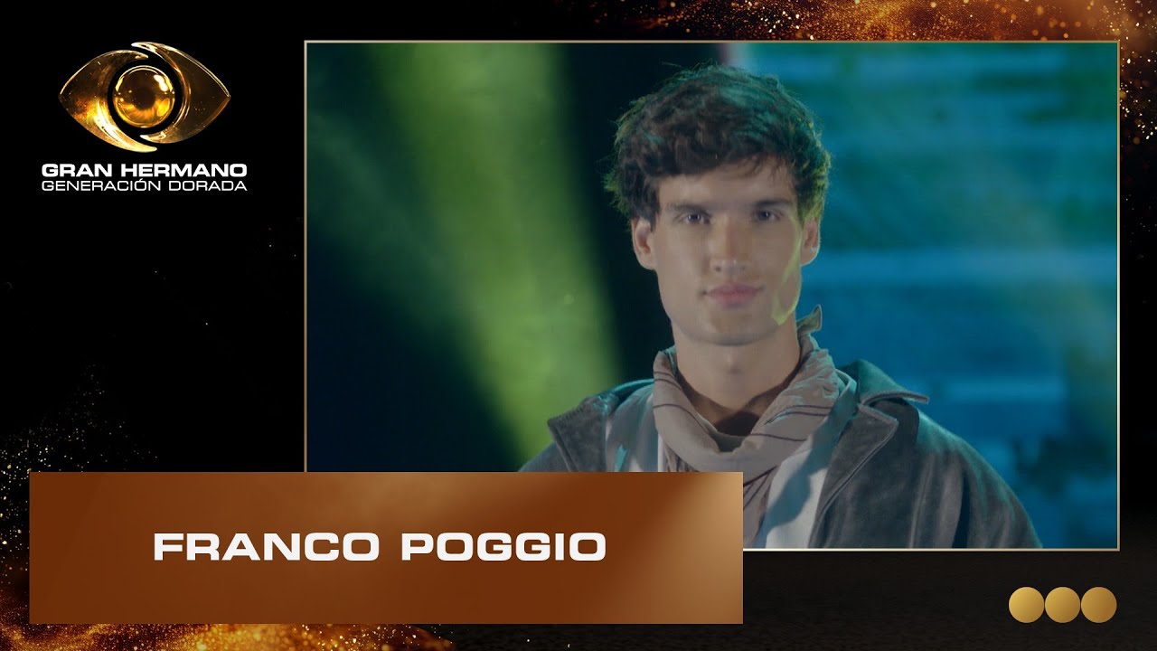 Conoc&eacute; a los participantes: Franco Poggio - Gran Hermano Generaci&oacute;n Dorada