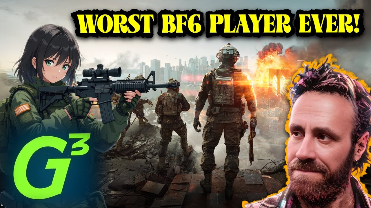 G&sup3; LIVE | The Worst BF6 Player Ever! | Gaming, Grifting, Gooning
