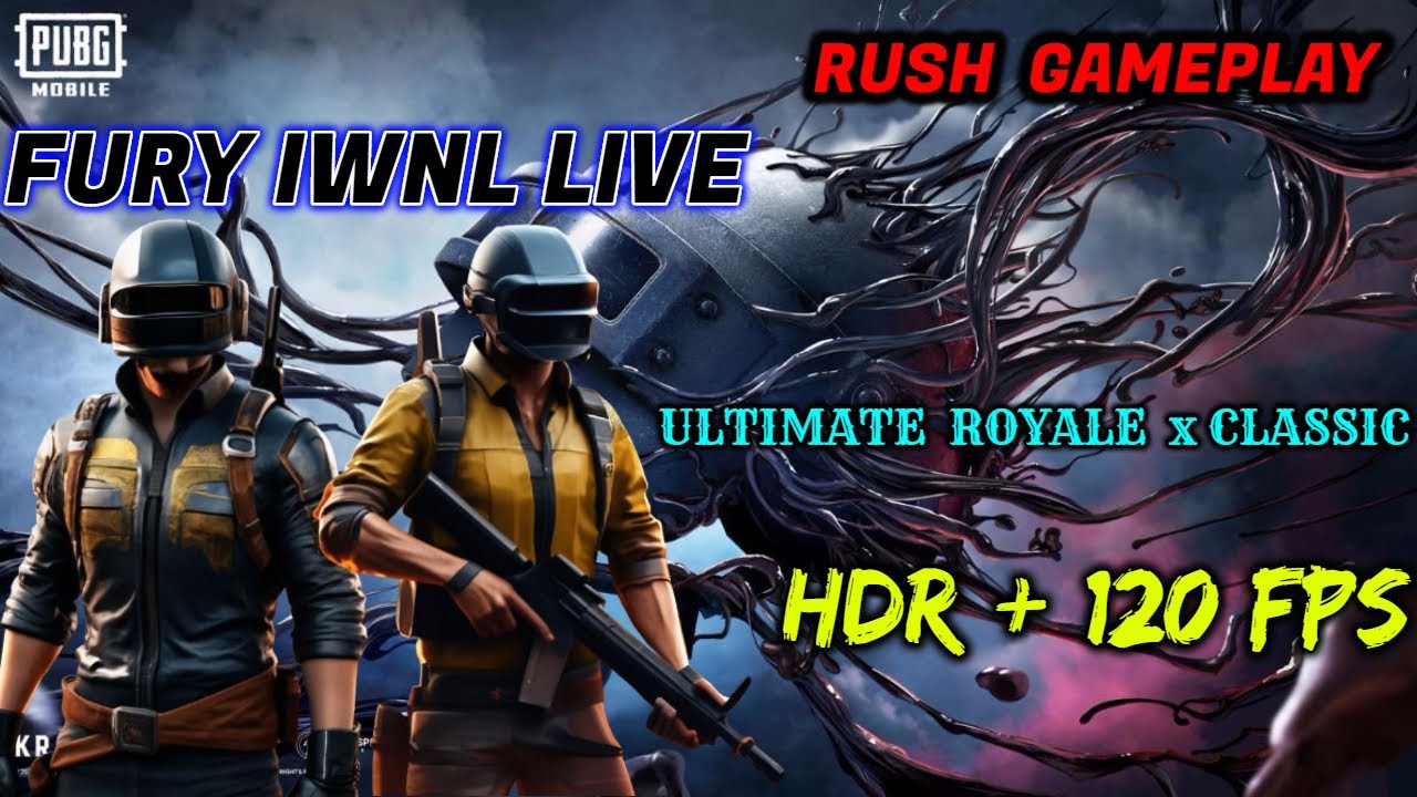 PUBG MOBILE LIVE |  FURY IWNL
