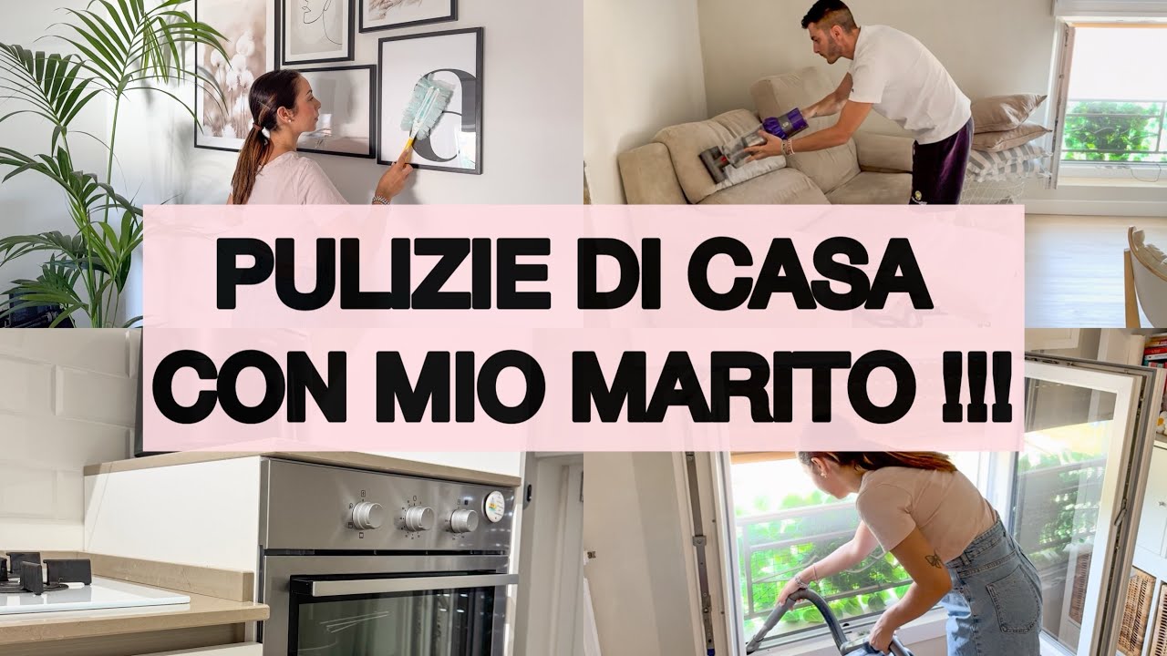 MATTINA DI PULIZIE INTENSE CON MIO  MARITO || AMARE LA PROPRIA CASA ✨