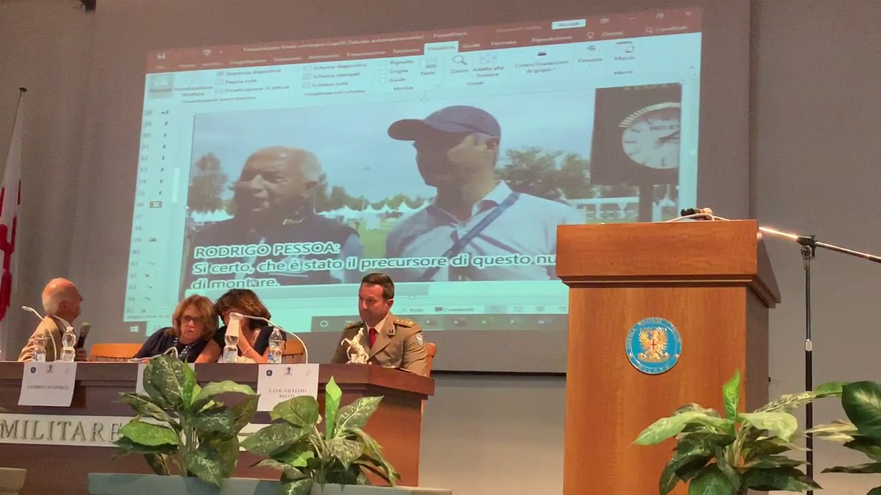 Convegno Caprilli Milano - Eleonora Ottaviani intervista i Pessoa
