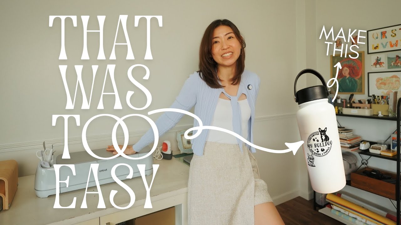 Easy Personalized Water Bottle DIY