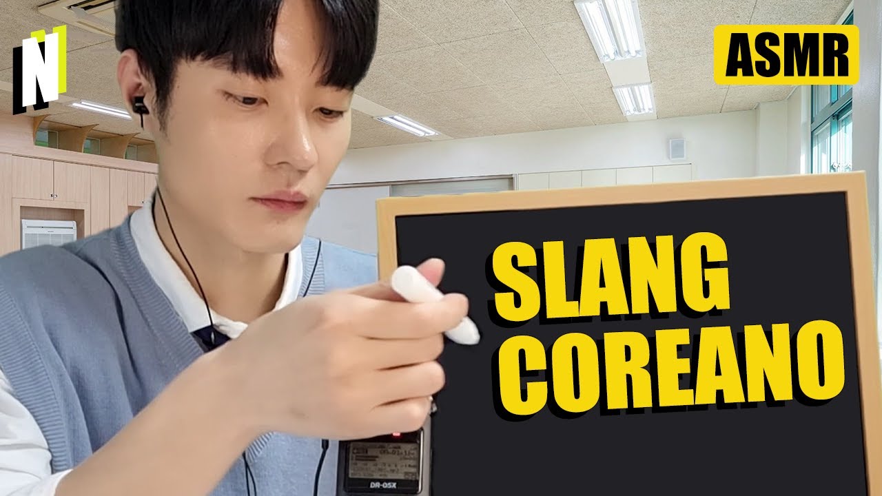 [ASMR Role-Playing] Aprendiendo slang coreano 🇰🇷