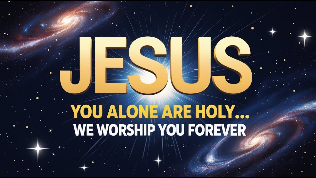 “You Alone Are Worthy | Anointed Gospel Worship Song to Jesus, Yahweh, Abba Father & Holy Spirit”