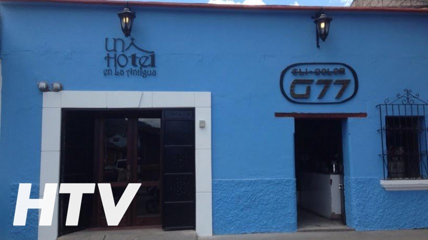 Un hotel en la Antigua en Antigua Guatemala, Guatemala