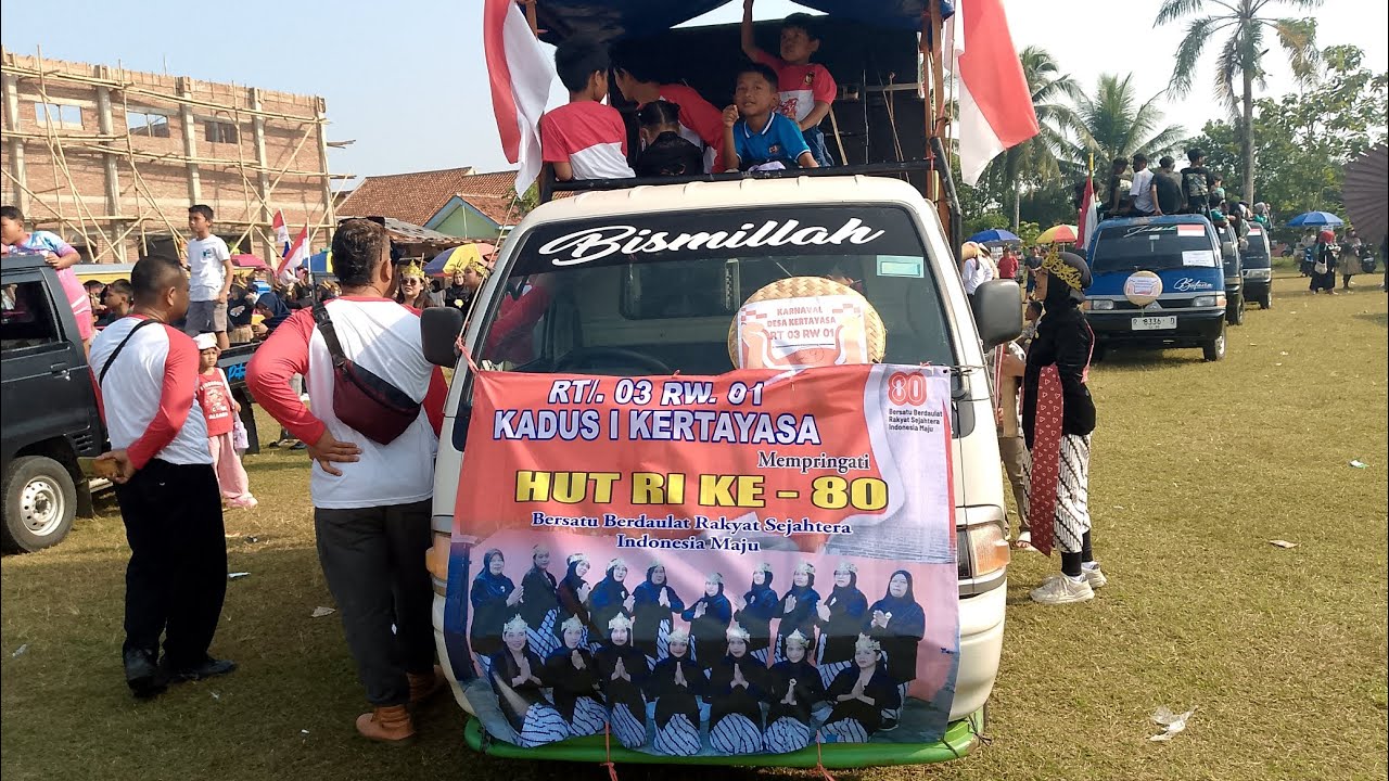 Luar biasa Karnaval Kentongan Agustus 2025 part:1