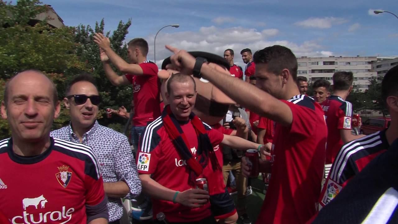 Rúa de Osasuna para celebrar el ascenso
