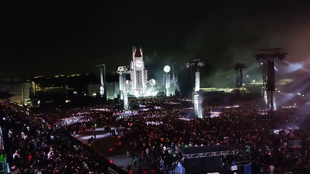 Rammstein México 2022 foro Sol 1
