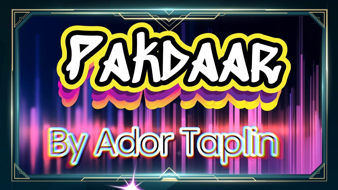 PAKDAAR By Ador Taplin (Linglingay Band) Ilocano Gospel Song With lyrics