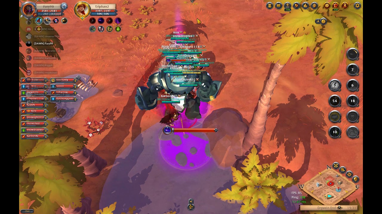 Albion ganking Battlemount