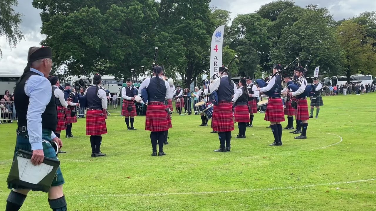 Arbroath, Grade 3B - Scottish Pipe Band Championships 2024, Dumbarton