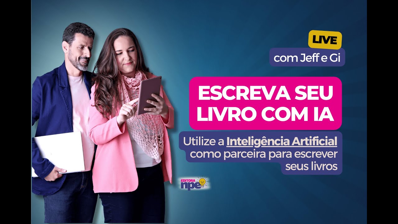 Escreva seu livro com IA | Utilize a Inteligência Artificial como parceira para escrever seus livros