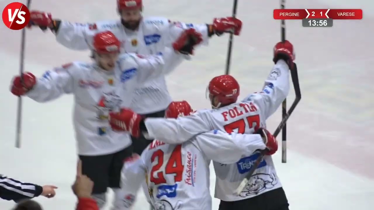 [IHL - Gara6 finale] Highlights Pergine-Varese 4-3: le Linci vincono il campionato