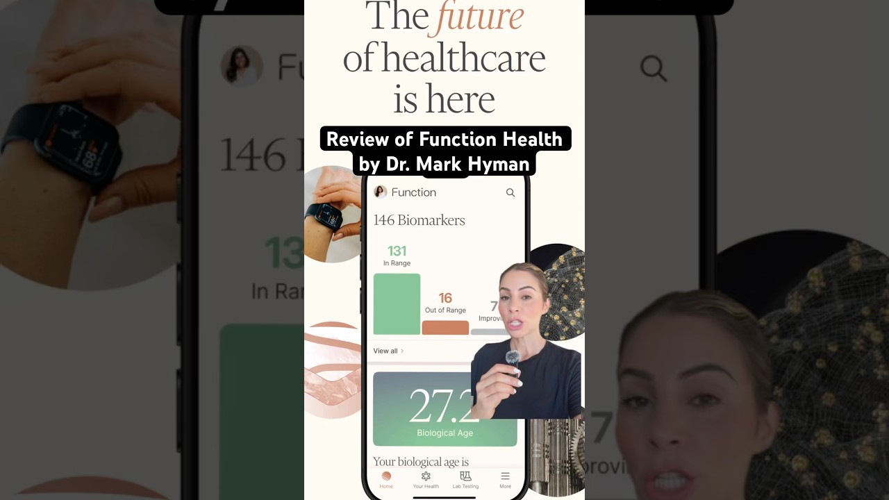 Review of Function Health by Dr. Mark Hyman #functionalmedicine #longevity #wellness #longevitytips