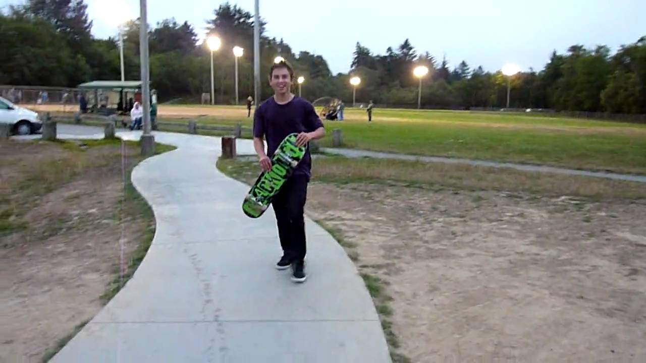 Big Phat Ollie by Chris Watson at the Eureka Skate Park - Humboldt's Finest!