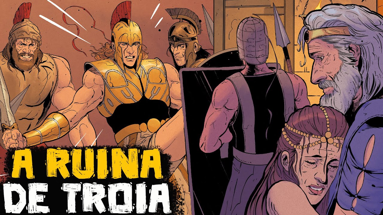 A Ruína de Troia: O Desfecho da Mais Famosa Saga da Mitologia Grega - A Saga da Guerra de TroiaEp.36