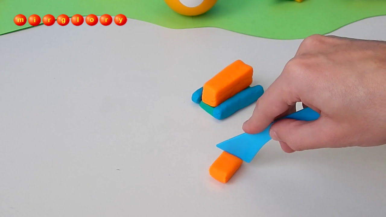 Toy Cars - New Plasticine bulldozer Car City of Cars #193 How to make figures