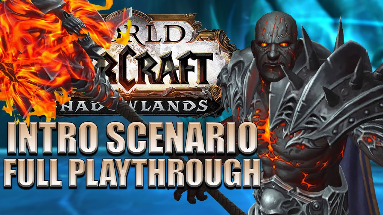 Shadowlands Intro Scenario FULL PLAYTHROUGH | Shadowlands Alpha