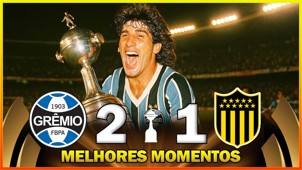 GRÊMIO 2 X 1 PEÑAROL ● MELHORES MOMENTOS ● LIBERTADORES 1983 ● FINAL ● JOGO 02