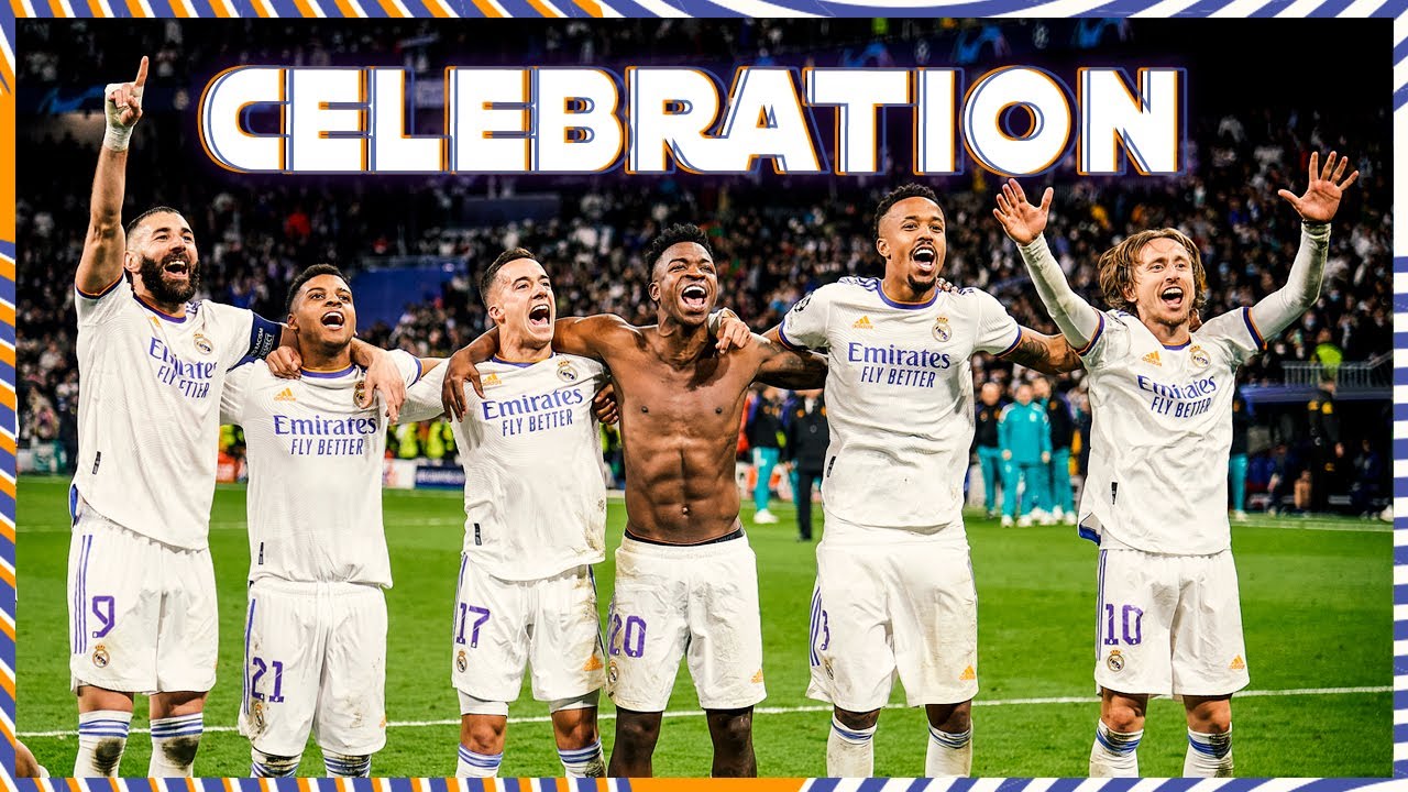 PITCH CELEBRATIONS at the Bernabéu! | Real Madrid 3-1 PSG