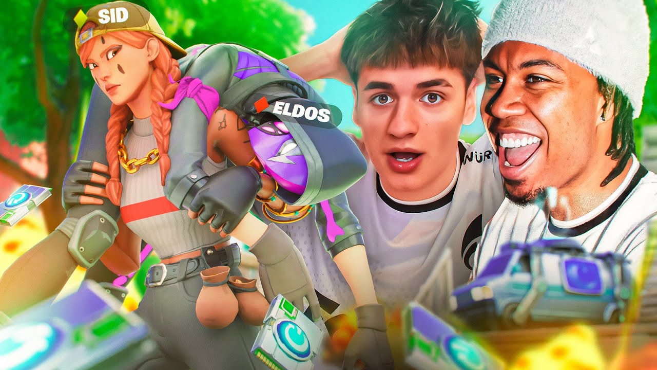 😱FUNNY TALKS & CRAZY KILLS IN FORTNITE RANKED MIT ELDOS..🔥🏆