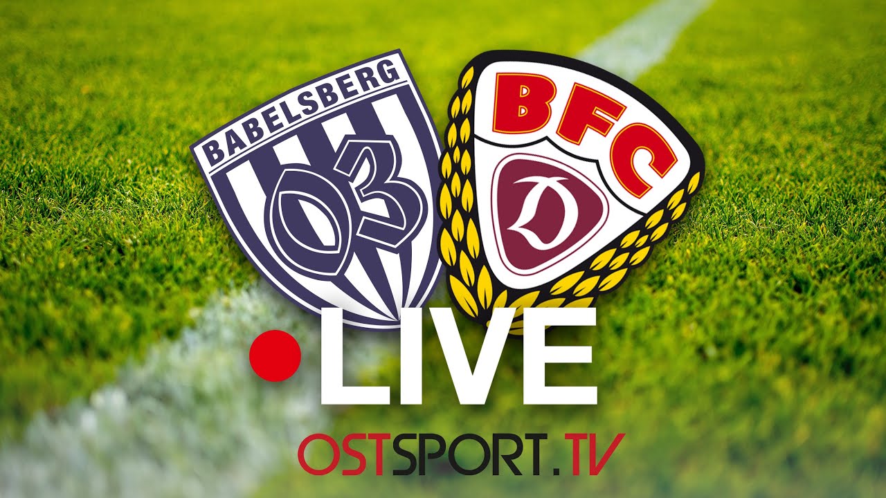 LIVE! SV Babelsberg 03 vs. BFC Dynamo | Regionalliga Nordost | SP24