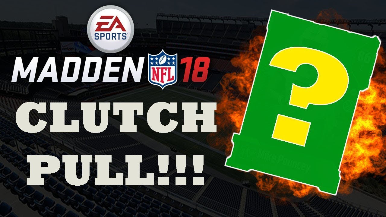 CLUTCH PULL!!! WEEK 7 TOTW PACK OPENING | MUT 18
