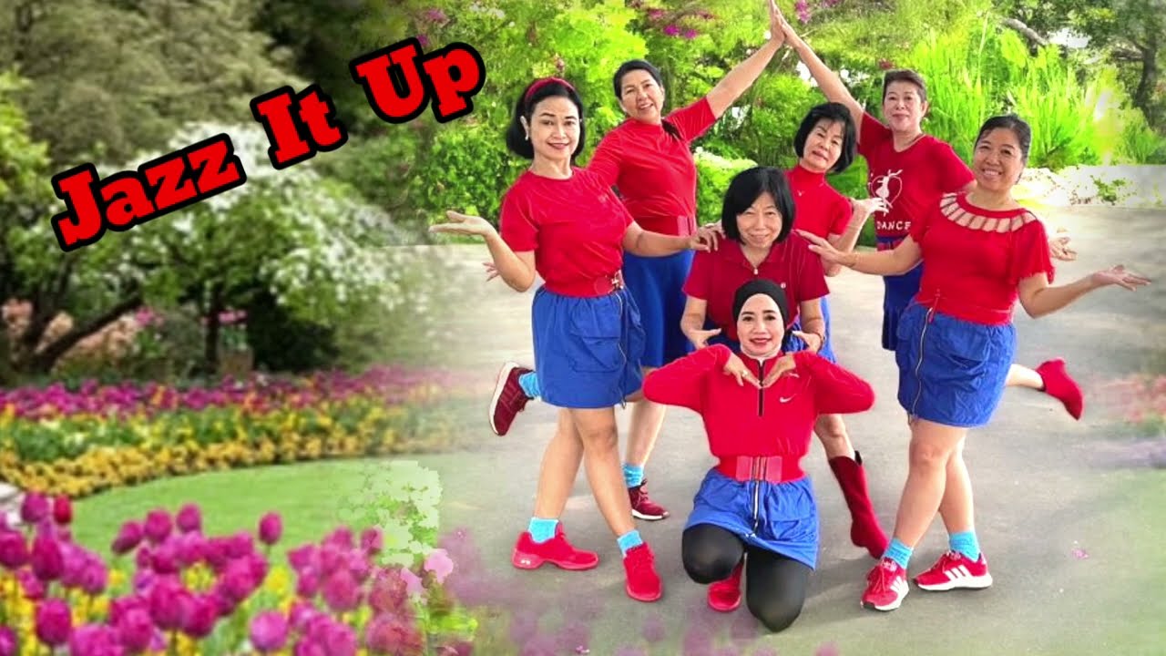 Jazz It Up Line Dance. Demo : Chandra Dewi & Grand Orchard LD