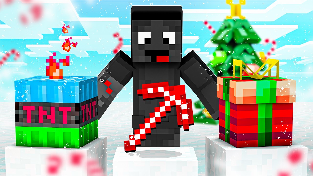 Minecraft ale, DODAŁEM CUSTOMOWE ŚWIĄTECZNE PRZEDMIOTY...