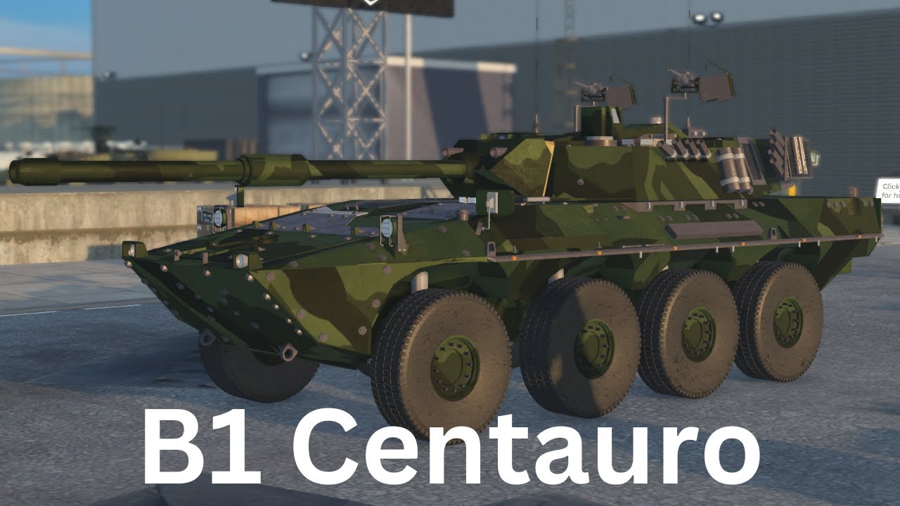 using the B1 Centauro in cts
