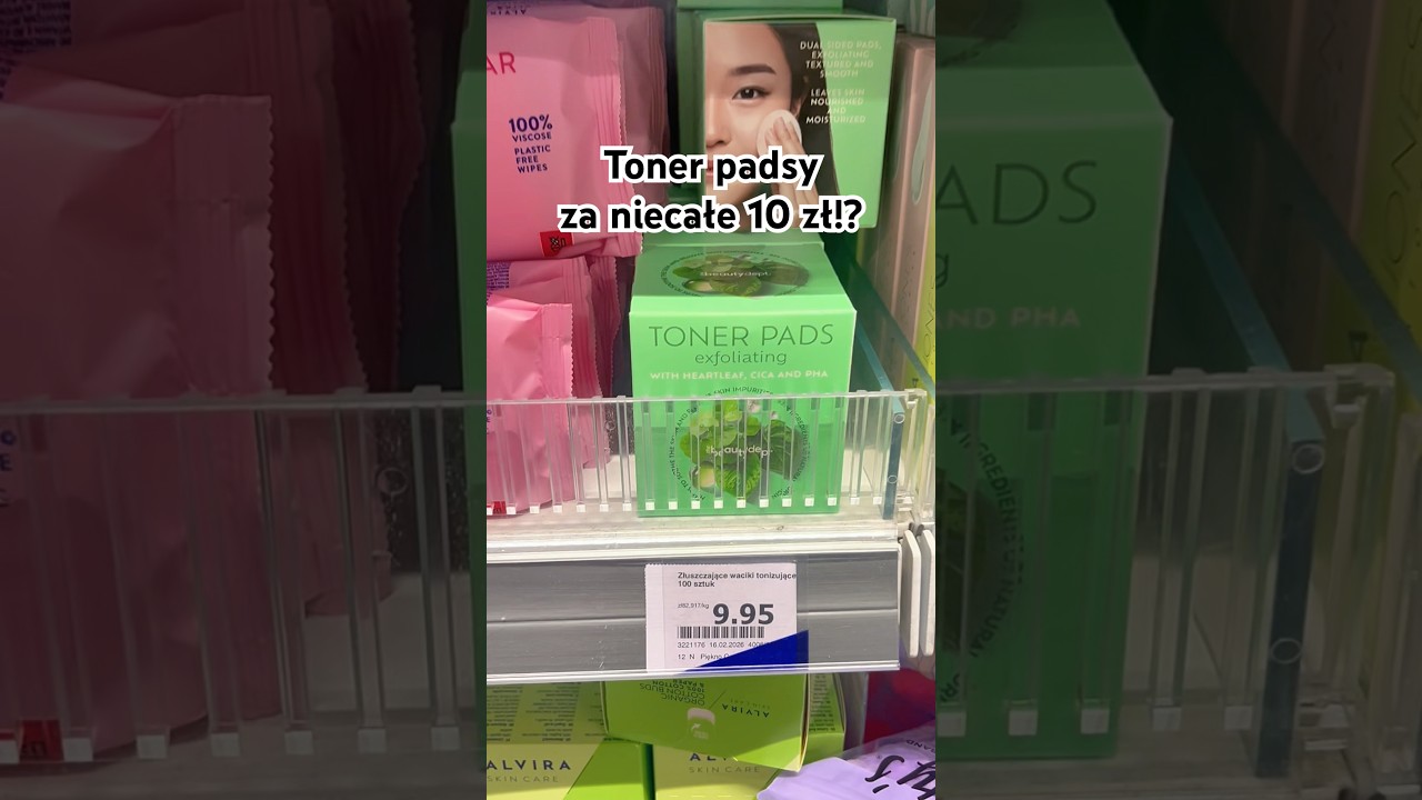 Action's Hit! Toner pads for under 10 PLN! A replacement for expensive, cult skincare products.
