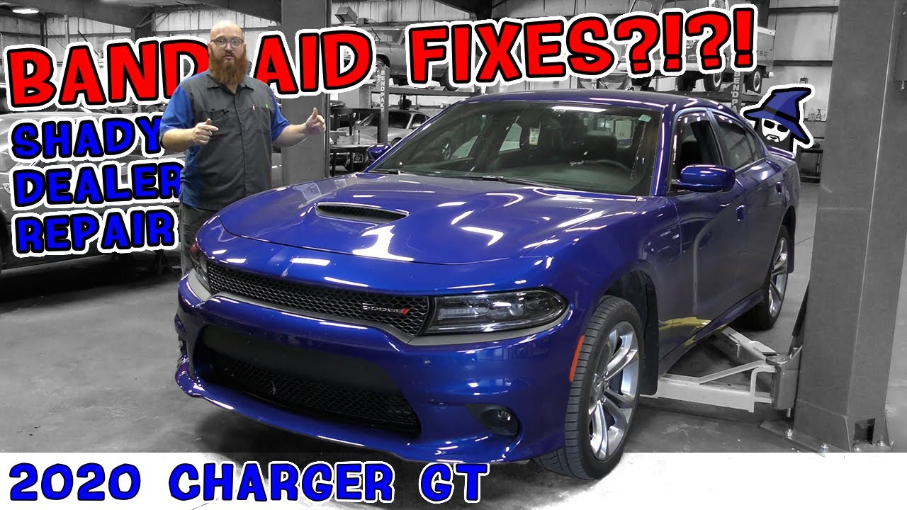 Автодилер допустил очень сомнительные ошибки при ремонте Dodge Charger GT 2020 года! Специалист C...