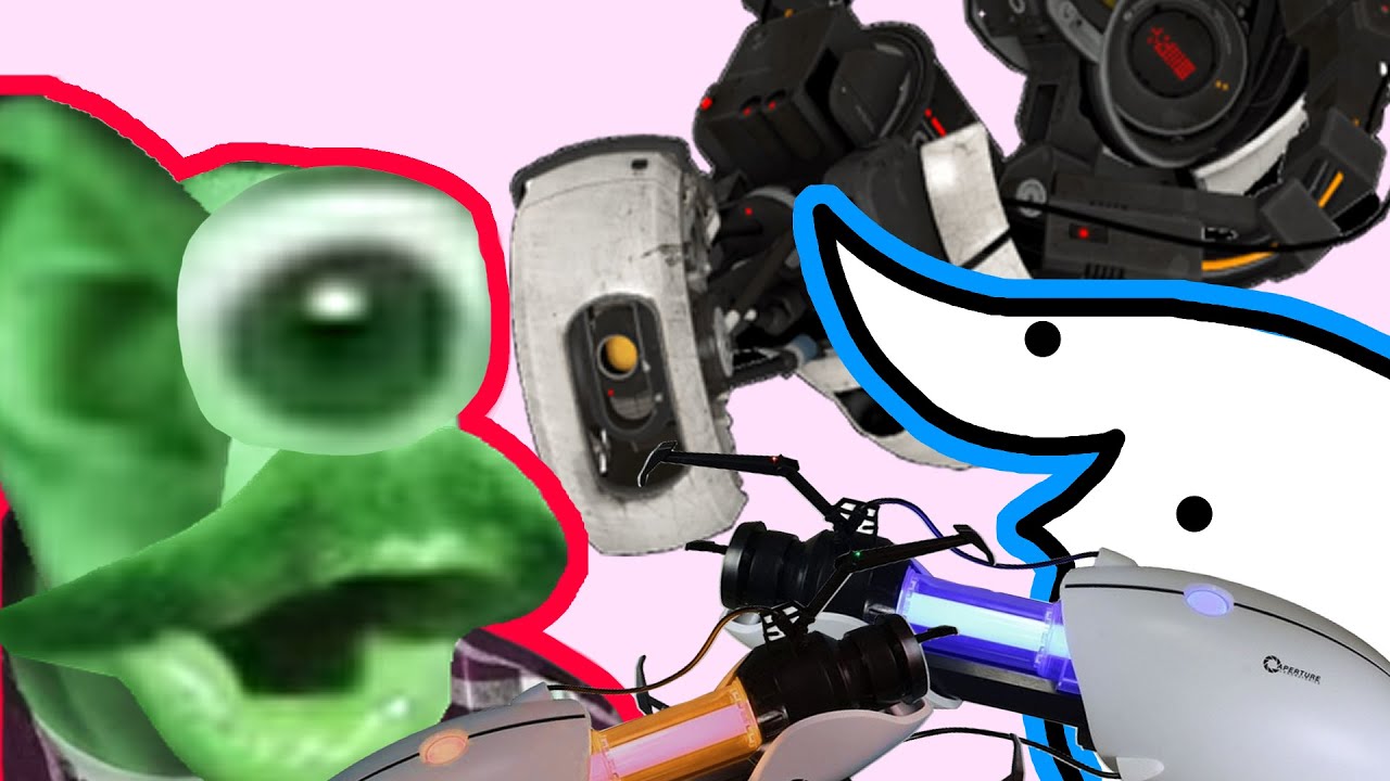 two BUFFOONS play Portal 2