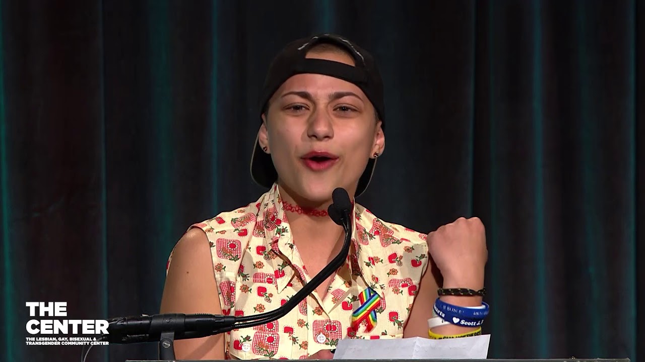 Emma González, Community Impact Award, Center Dinner 2018